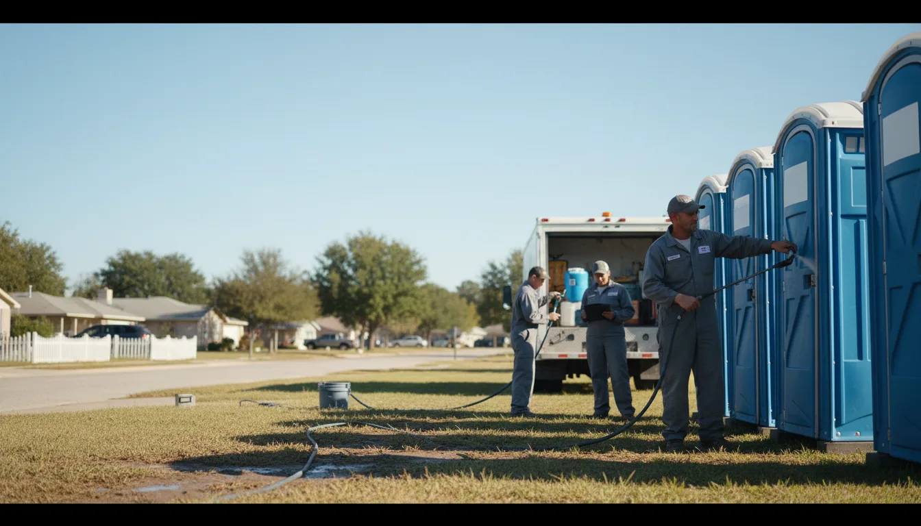 Long-Term Portable Toilet Rental in Ponderosa, NM near me